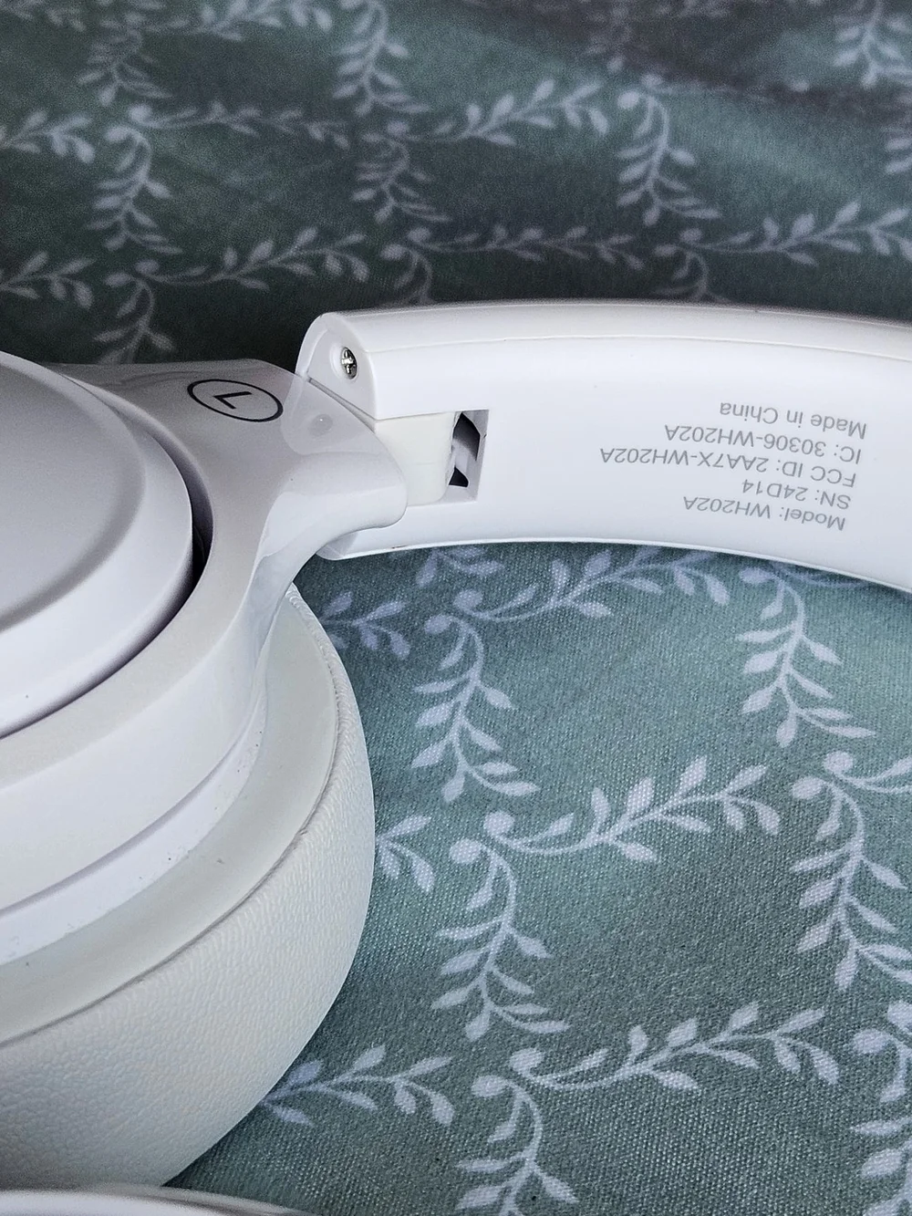 White Wireless Over-Ear Headphones